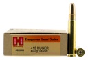 HORNADY DANGEROUS GAME 416RUG DGS 400GR 20/6 2
