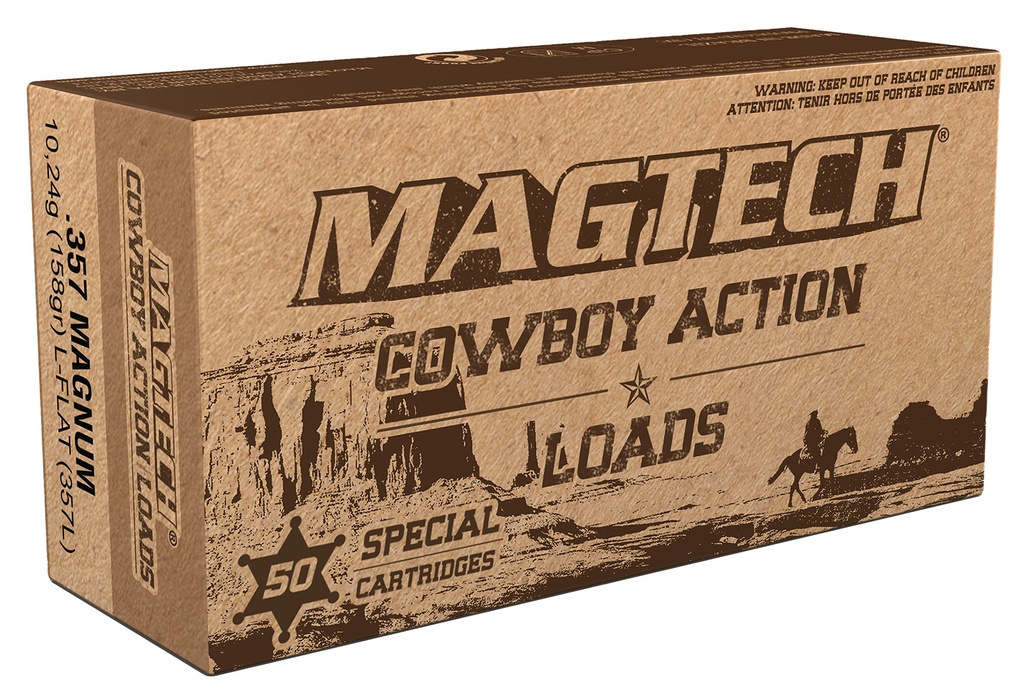 MAGTECH COWBOY 357MAG 158GR LFN 50/20 1