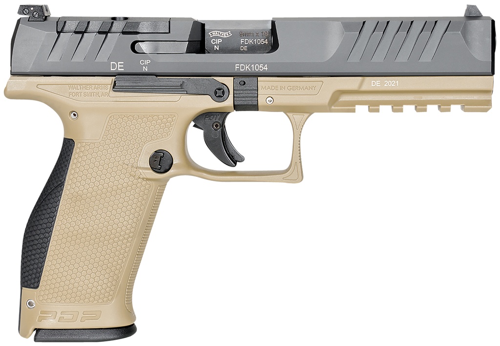 WALTHER ARMS PDP FULL SIZE OPTICS READY 9MM 5 TT TAN 1