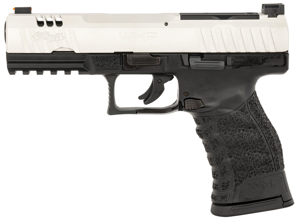 WALTHER ARMS MAGNUM PISTOL WMP 22MAG 4.3 SILVER 2 15RD 2