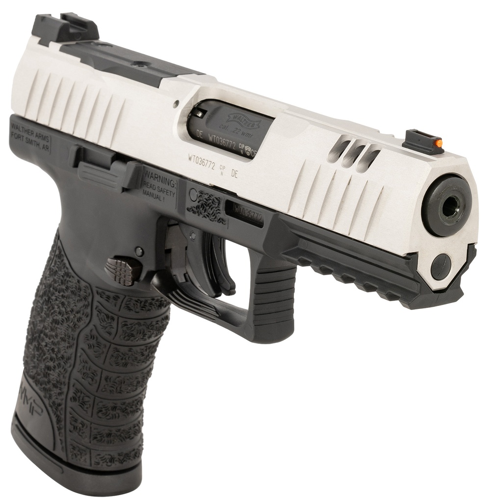 WALTHER ARMS MAGNUM PISTOL WMP 22MAG 4.3 SILVER 2 15RD 3