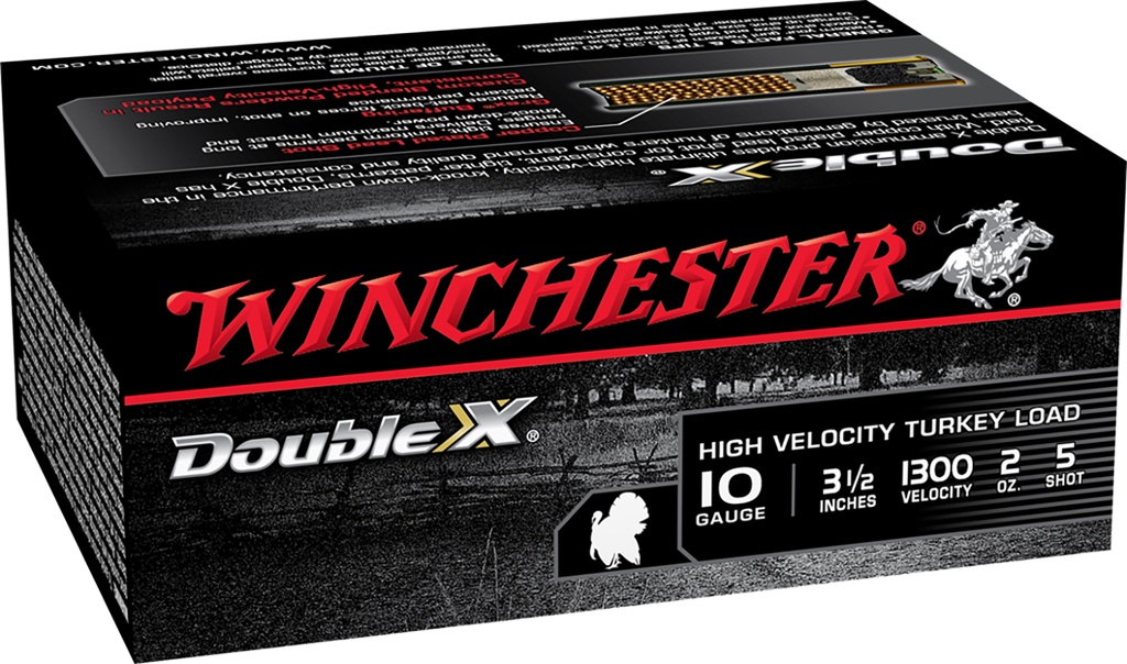 WINCHESTER AMMO DOUBLE X 10GA 3.5 2OZ #5 10/10 2