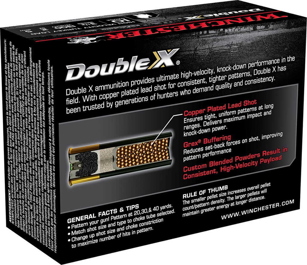 WINCHESTER AMMO DOUBLE X 10GA 3.5 2OZ #5 10/10 3