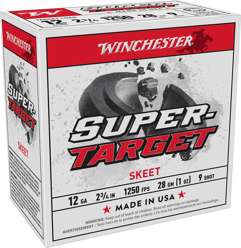 WINCHESTER AMMO SUPER TARGET 12GA 2.75 1OZ #9 25/10 1