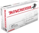 WINCHESTER AMMO USA 40SW 165GR FMJ FN 50/10 1