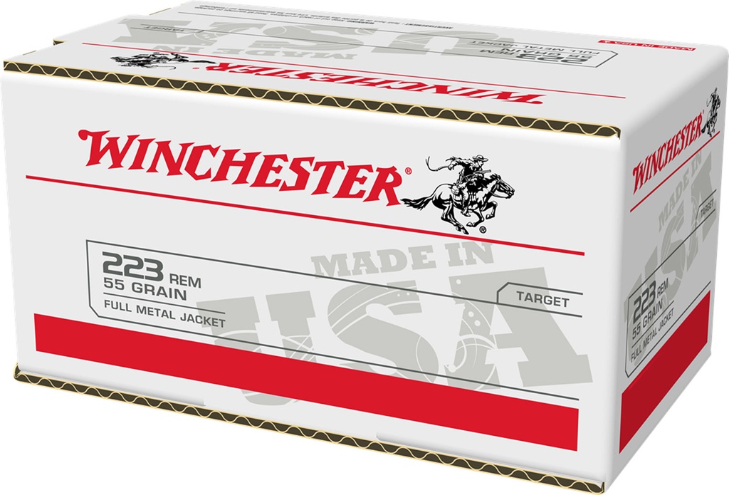 WINCHESTER AMMO LC 223REM 55GR FMJ 200/4 (384) 1