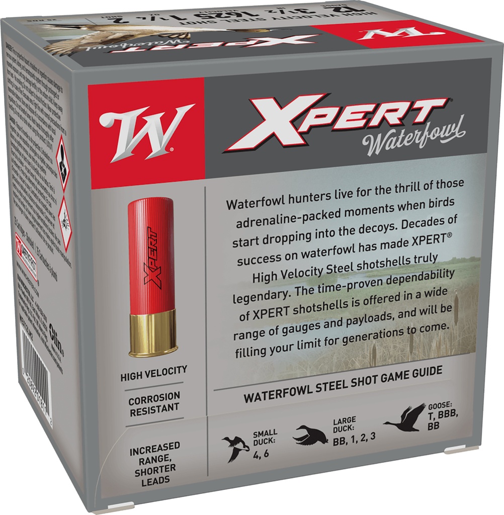 WINCHESTER AMMO XPERT WATERFOWL 12GA 3.5 1.25OZ #2 25/10 2