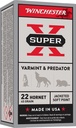 WINCHESTER AMMO SUPER-X 22HORN 45GR SP 50/10 1