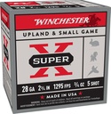 WINCHESTER AMMO SUPER-X UPLAND 28GA 2.75 3/4OZ #5 25/10 1