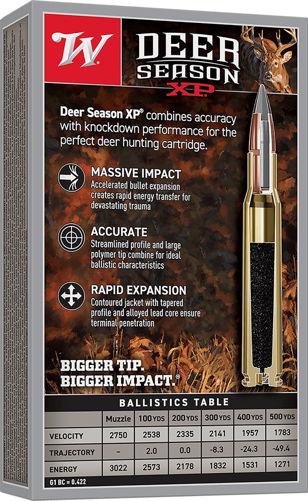 WINCHESTER AMMO DEER SEASON XP 30-06 180GR 20/10 2