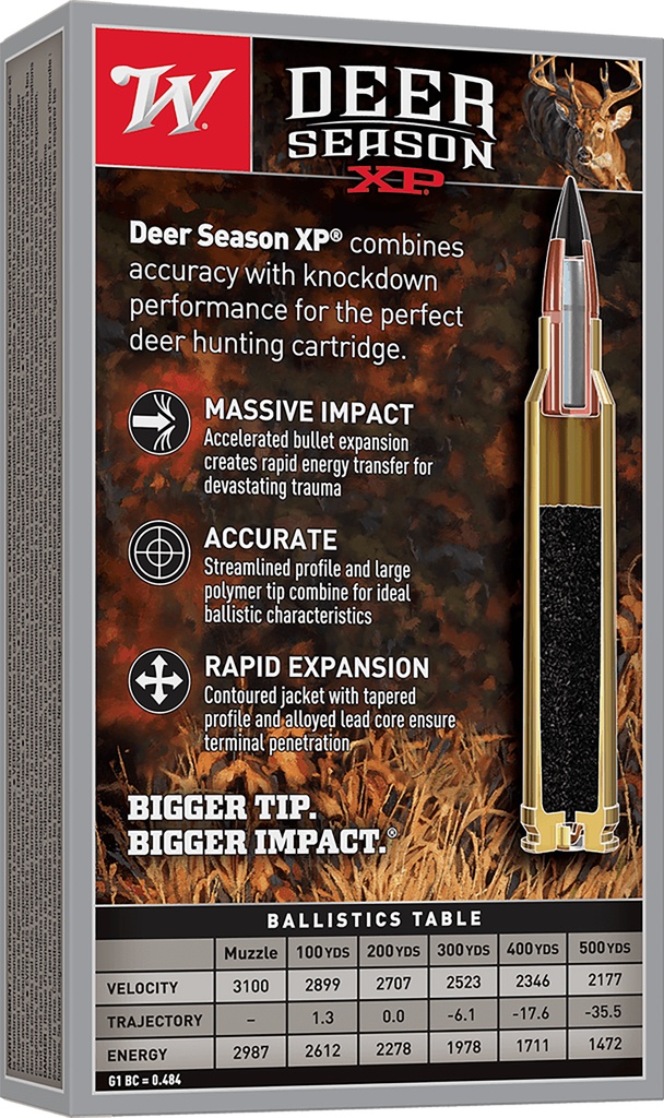 WINCHESTER AMMO DEER SEASON XP 7MMREM 140GR 20/10 2