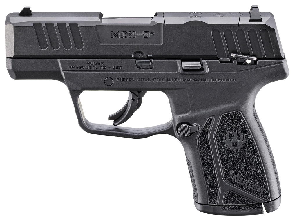 Ruger MAX-9 9MM BLK/BLK 12+1 SFTY 2