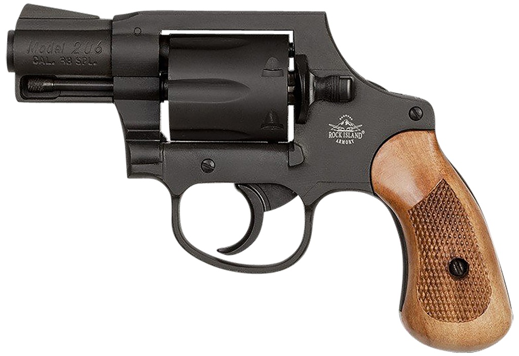 Rock Island Armory M206 REVOLVER 38SP 2" SPURLESS 1