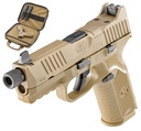 FN 509 TACT 9MM FDE 24+1 NS TB 2