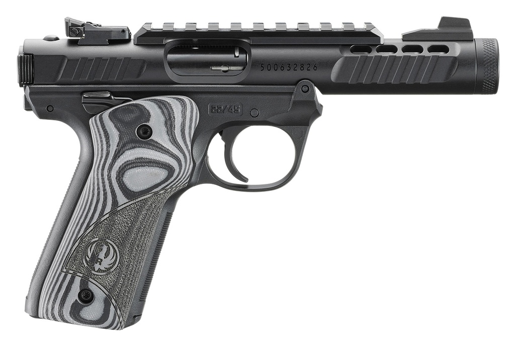 Ruger MKIV 22/45 LT 22LR BLK/GRY NT 1