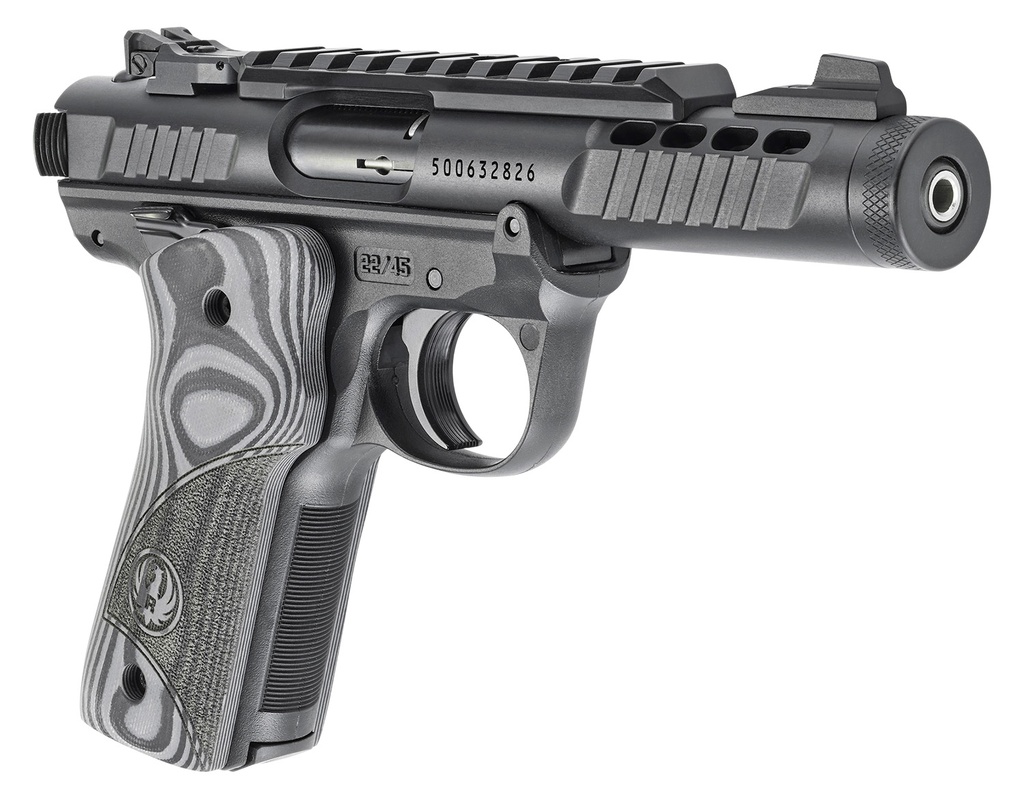Ruger MKIV 22/45 LT 22LR BLK/GRY NT 3