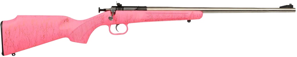 Keystone Sporting Arms CRICKETT 22LR SS PINK/GOLD WEB 1
