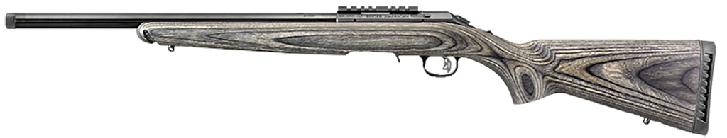 Ruger AMER TARGET 22LR BL/LAM 18" TB 2