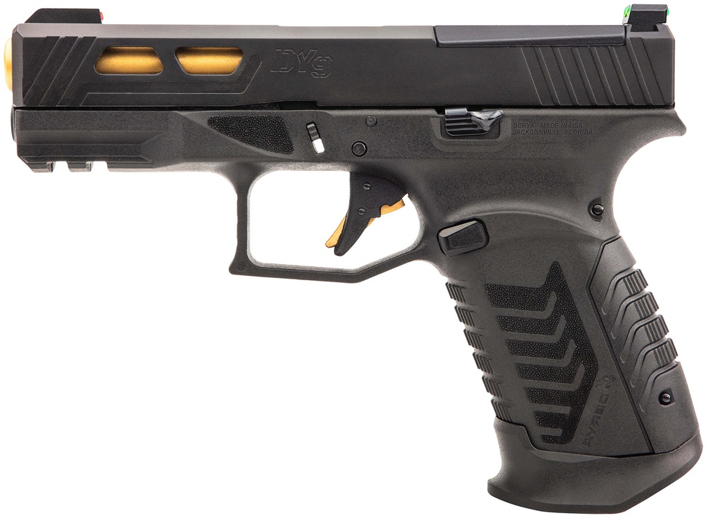 Derya Arms DY9 9MM BK/GLD 10+1 3.8" OR US 1