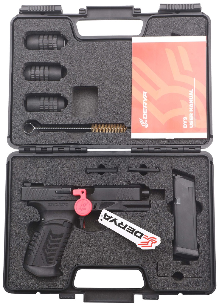 Derya Arms DY9 9MM BK/GLD 10+1 3.8" OR US 2