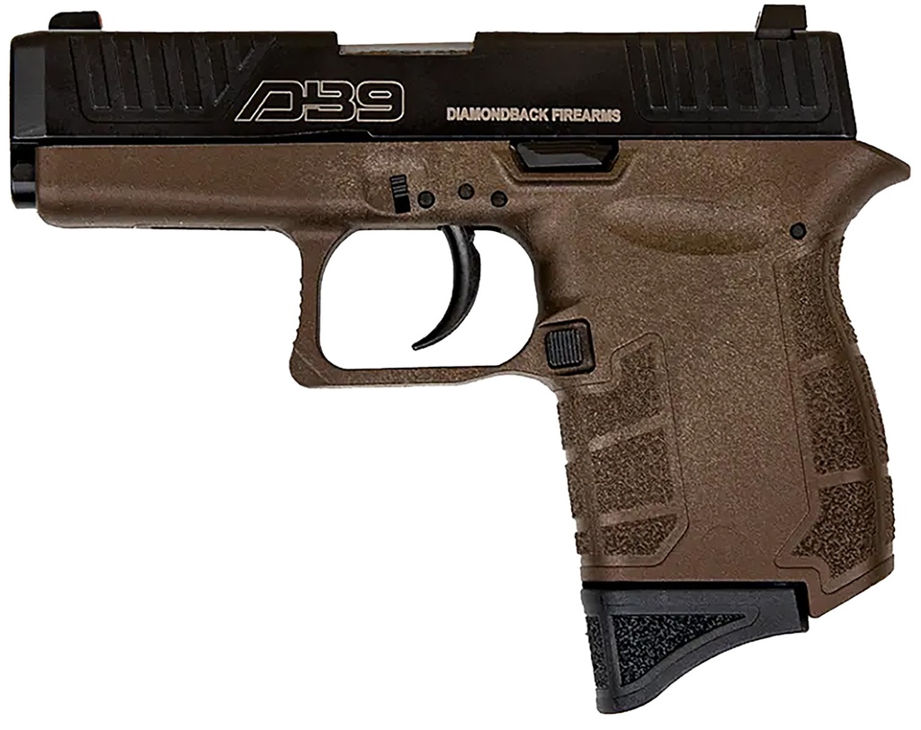 Diamondback Firearms DB9 GEN IV 9MM BLK/BRZ 3" 6+1 1