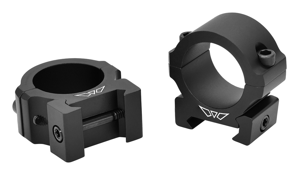 Warne RINGS VAPOR 1" LOW HORIZONTAL 1