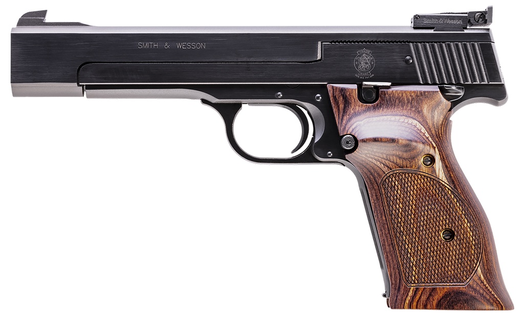 Smith and Wesson 41 22LR 10+1 BLUE/WD 5.5" AS # 1