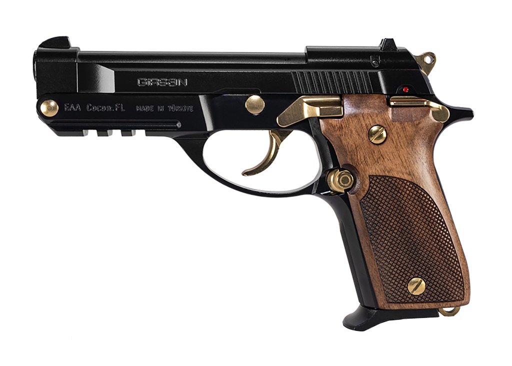 EAA Corp MC14T TIPUP 380ACP BLK/GLD 1