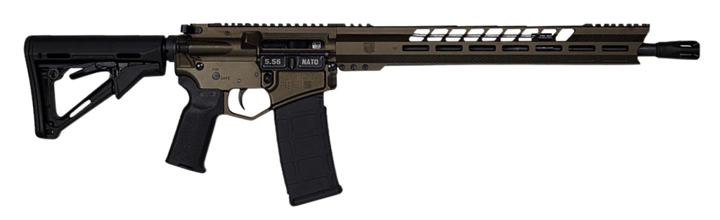 Diamondback Firearms DB15BG 5.56MM BRZ 16" V RAIL 1