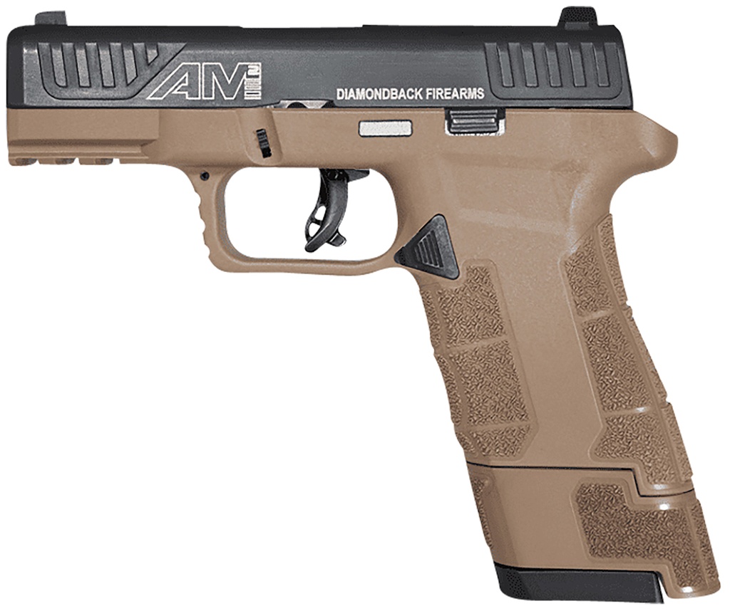 Diamondback Firearms AM2 9MM FDE SUB CMPT 15+1 3.5" 1