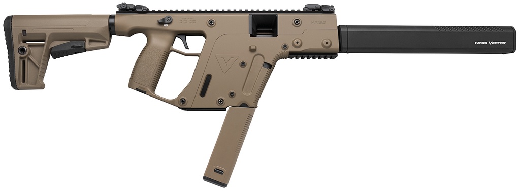 Kriss USA VECTOR CRB G2 9MM 16" FDE 40+1 1