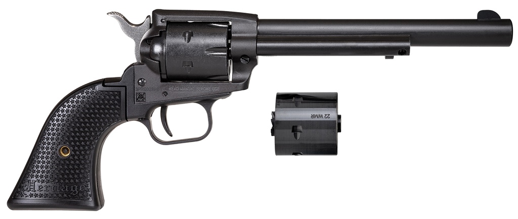 Heritage Manufacturing 22LR/22M BLK 6.5" FS STEEL 1