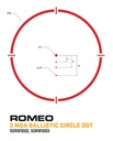 SIG SAUER ROMEO8T 1X38 CIRCLEDOT BLACK # 3