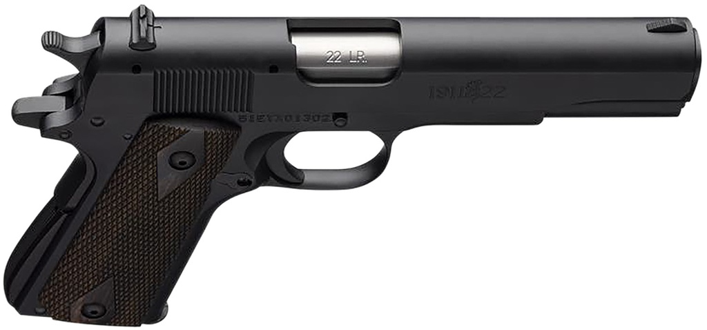 Browning 1911-22 A1 22LR BL 4.25" 10+1 3