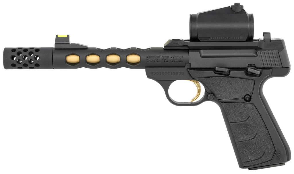 Browning BUCKMARK + VIS 22LR BK/GD RDS 2