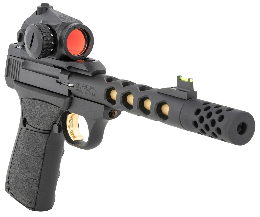 Browning BUCKMARK + VIS 22LR BK/GD RDS 3