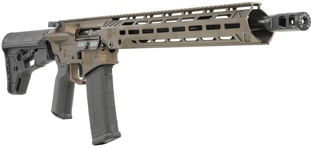 Diamondback Firearms DB15D 5.56MM BRONZE 16" M-LOK 2