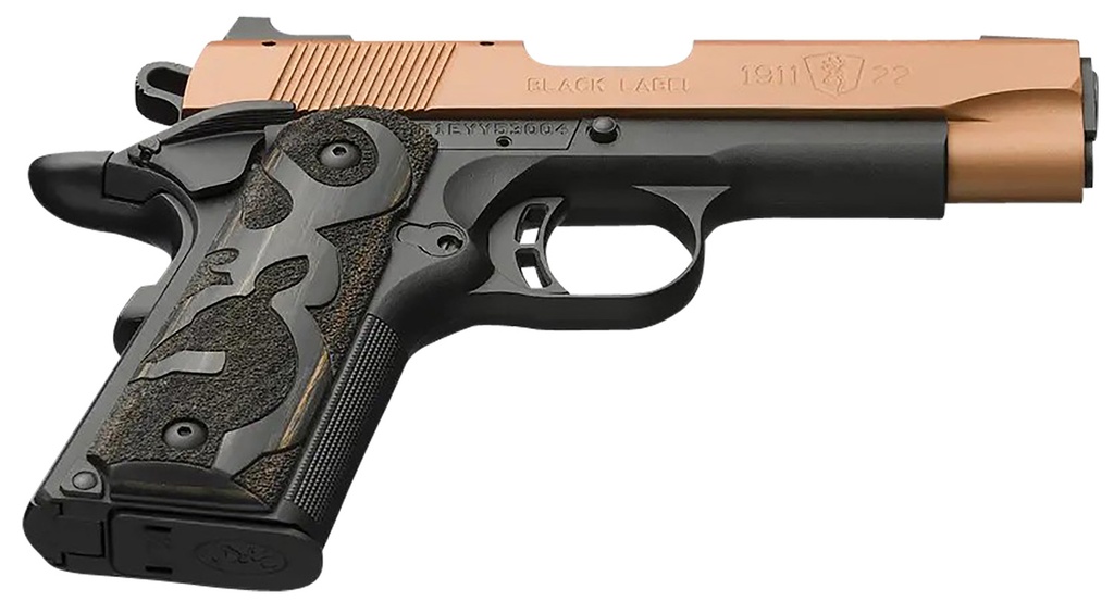 Browning 1911-22 BK LBL 22LR 3.6" COP # 3
