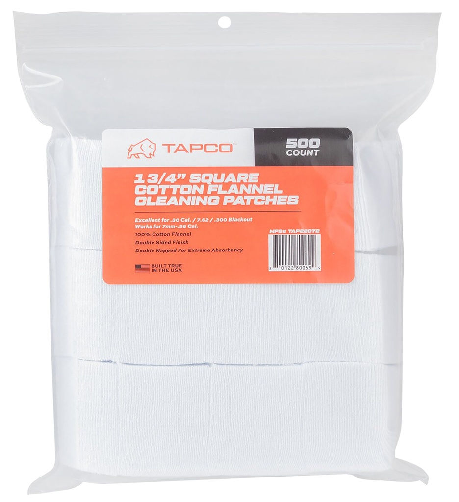 Tapco SQUARE PATCHES 1.75" 500 COUNT 2