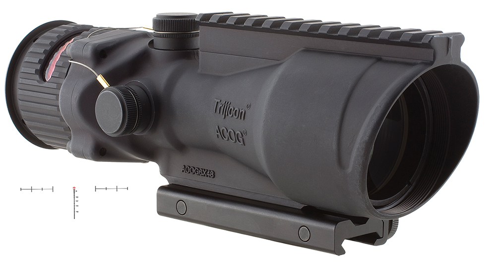 Trijicon ACOG 6X48 50BMG BAC CHEVRN RED 1