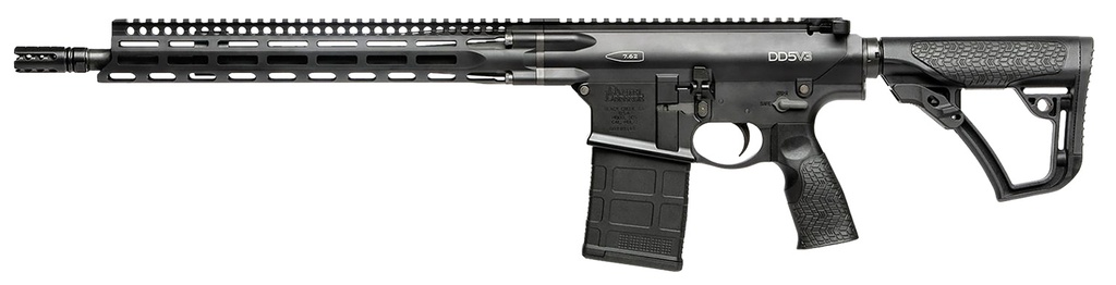 Daniel Defense DD5 V3 308WIN 16" BLK 10+1 CA 2