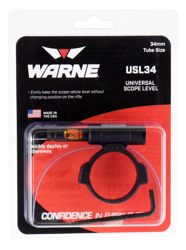 Warne UNIVERSAL SCOPE LEVEL 34MM 1