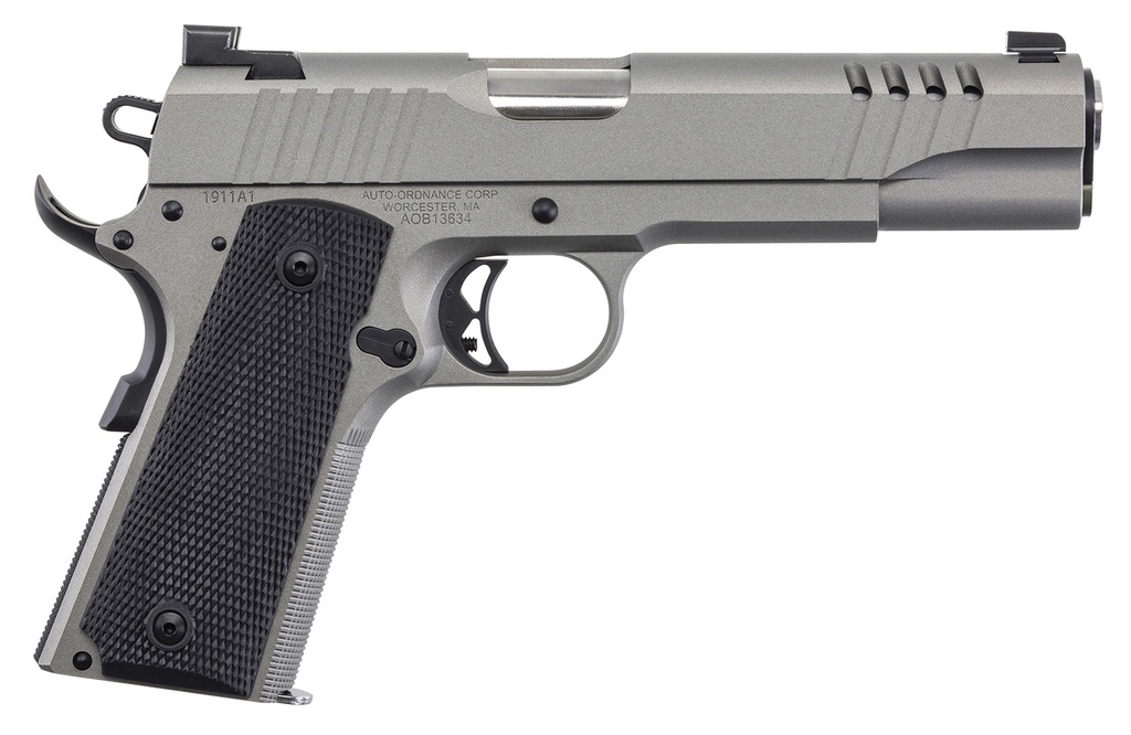 Auto-Ordnance - Thompson 1911 45ACP STAINLESS 7+1 NS  # 1