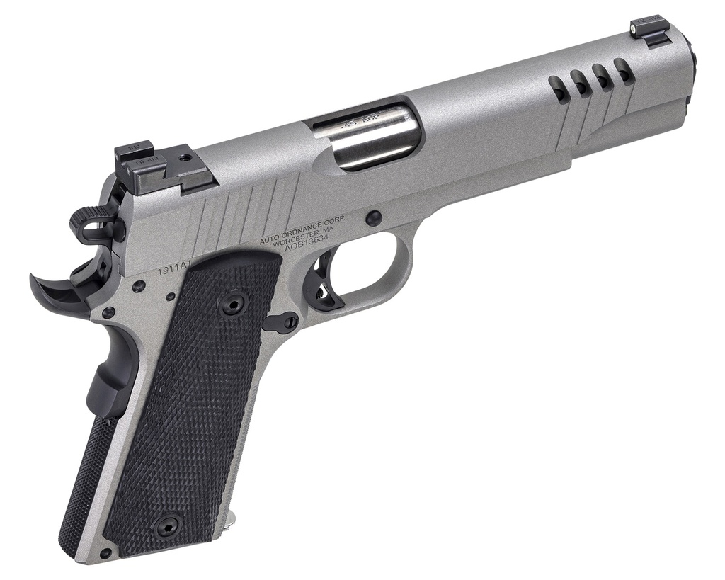 Auto-Ordnance - Thompson 1911 45ACP STAINLESS 7+1 NS  # 3