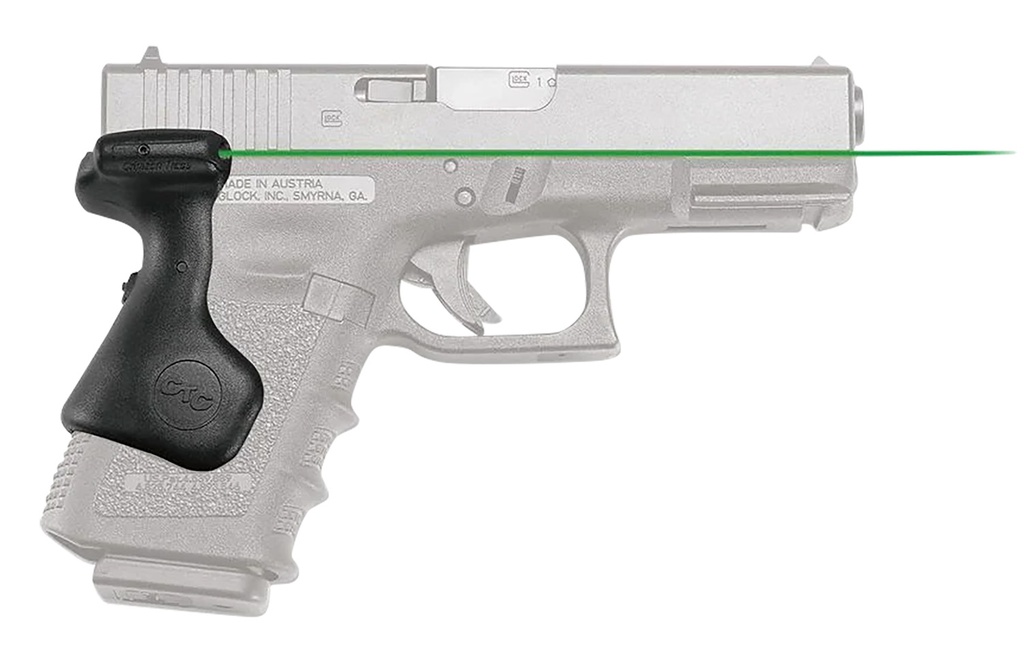 Crimson Trace LASERGRIP GLOCK G3 19/23 GREEN 1