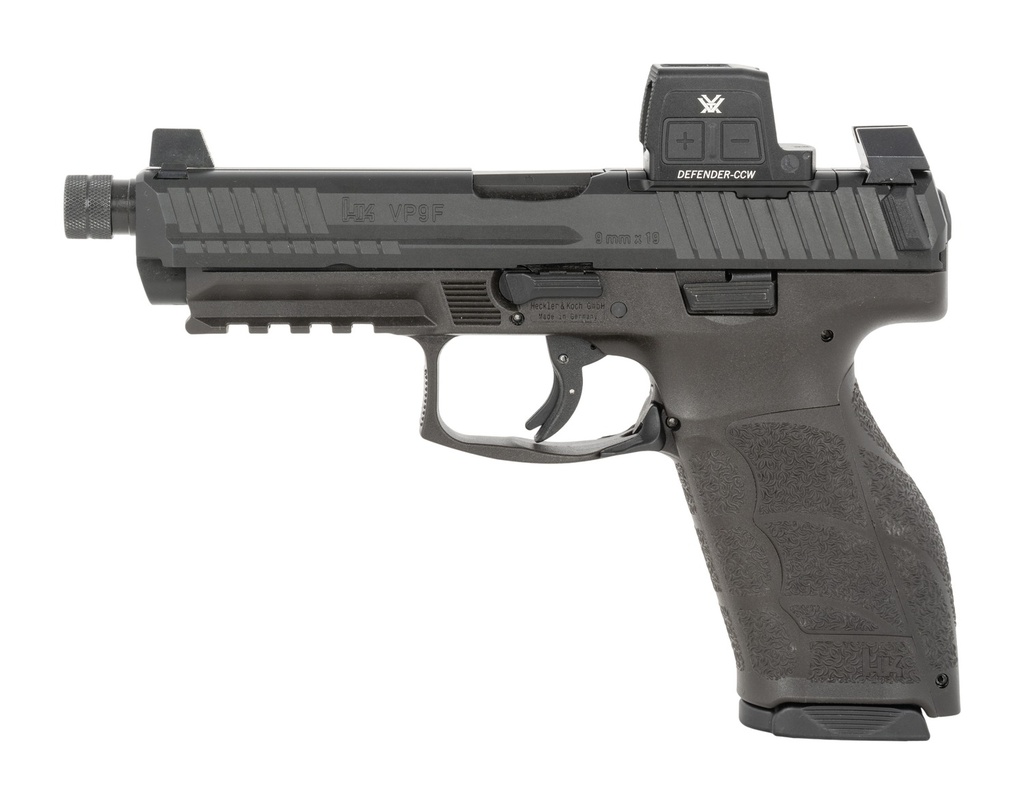 Heckler and Koch (HK USA) VP9A1 F TAC 9MM BLK 15+1 VTX 1