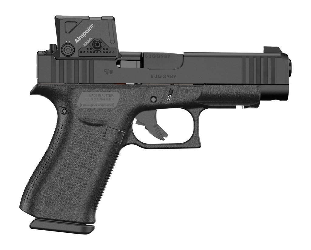 GLOCK G48 9MM BLK 4" MOS8 15+1 FS 1