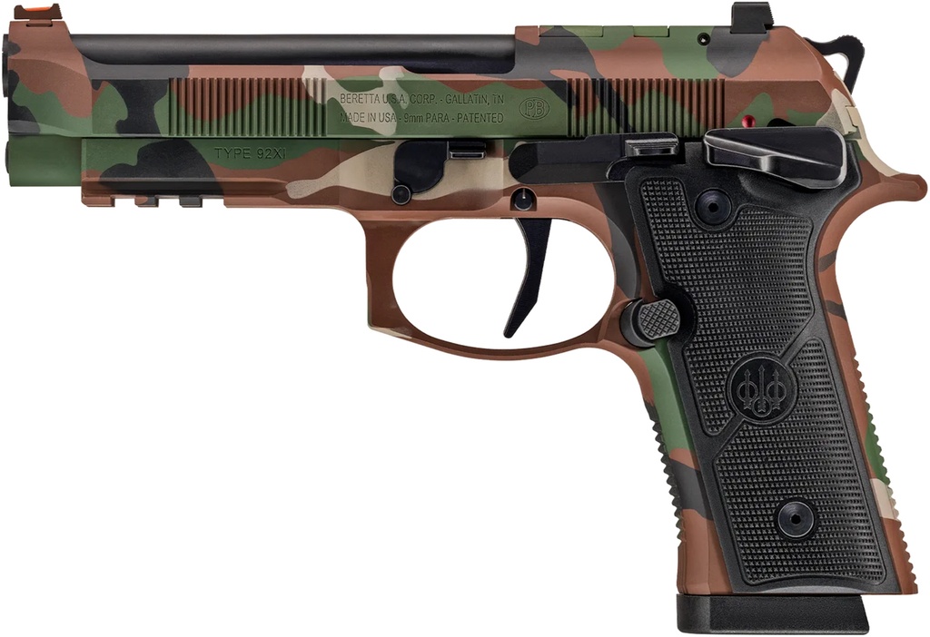 BERETTA USA 92XI AMERICAN COMBAT 9MM 4.7 10RD BDU CAMO 2