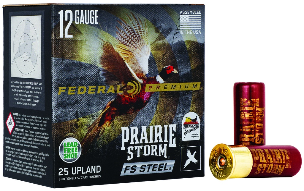 FEDERAL AMMO FS STEEL 12GA 2-3/4 1-1/8OZ #4 25/10 1