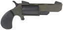 NORTH AMERICAN ARMS GREEN HUNTSMAN 22LR 2 ODG BLK RUBBER GRIPS 1